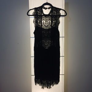 Free People Backless Little Black Dress